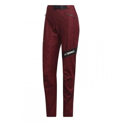 Front - Adidas Womens/Ladies Slim Hiking Trousers