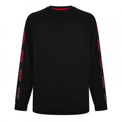 Front - Hugo Mens Sporty Logo Lounge Sweatshirt