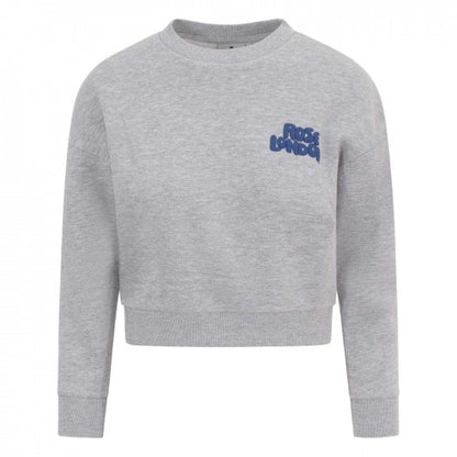 Front - Rose London Girls All Love Cropped Sweatshirt