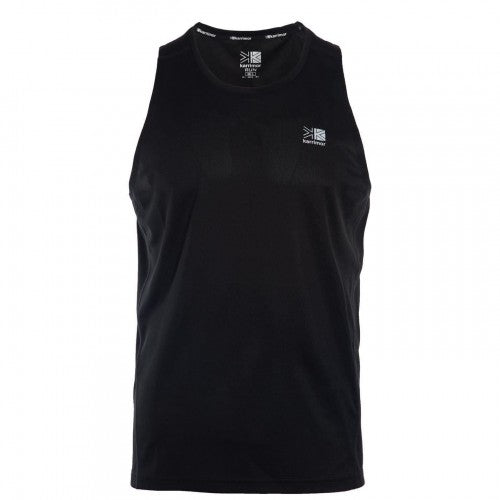 Front - Karrimor Mens Logo Running Vest Top