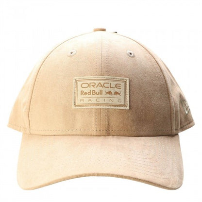 Front - Castore Unisex Adult Oracle Red Bull Racing Suede Racing Baseball Cap