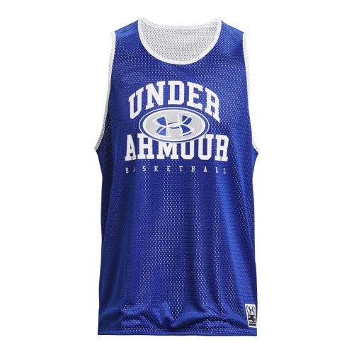 Front - Under Armour Mens Baseline Reversible Jersey