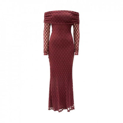 Front - Bardot Womens/Ladies Adoni Off Shoulder Maxi Dress