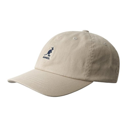 Front - Kangol Leather Backstrap Baseball Cap