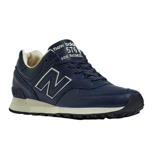 Front - New Balance Womens/Ladies 576 Leather Low Cut Trainers