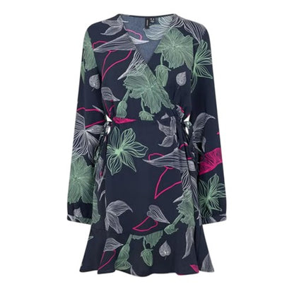 Front - Vero Moda Womens/Ladies Jane Floral Wrap Dress