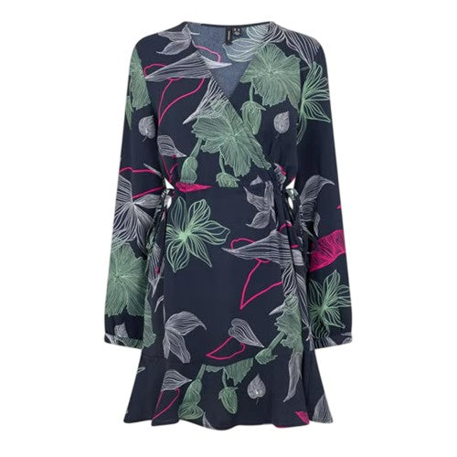Front - Vero Moda Womens/Ladies Jane Floral Wrap Dress
