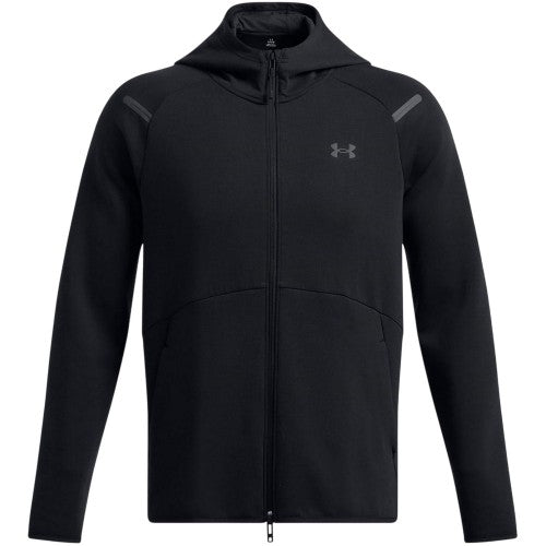 Front - Under Armour Mens Unstoppable Full Zip Hoodie
