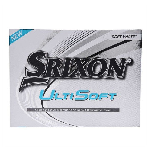 Front - Srixon Ultisoft Golf Balls (Pack of 12)