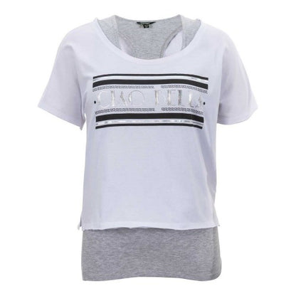 Front - Slazenger Womens/Ladies Double Layer T-Shirt