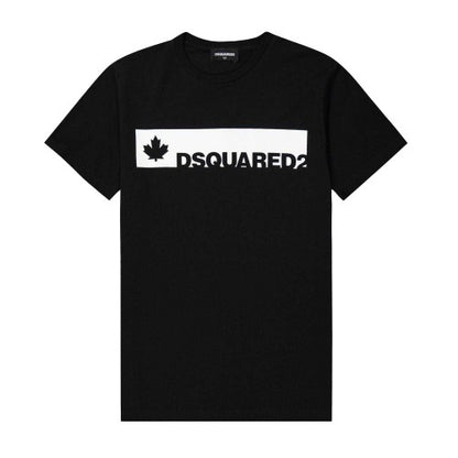 Front - DSquared2 Boys Maple Leaf T-Shirt