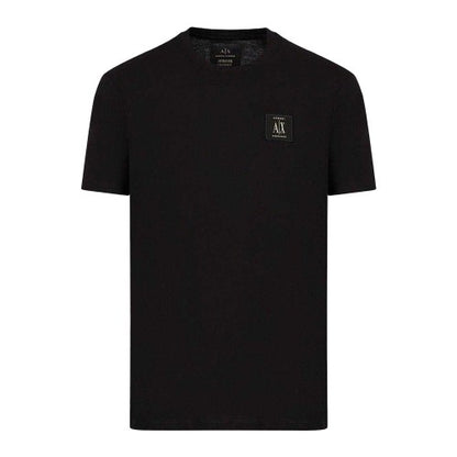 Front - Armani Exchange Mens Icon Cotton Regular T-Shirt