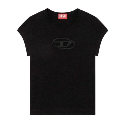 Front - Diesel Womens/Ladies Angie Oval T-Shirt