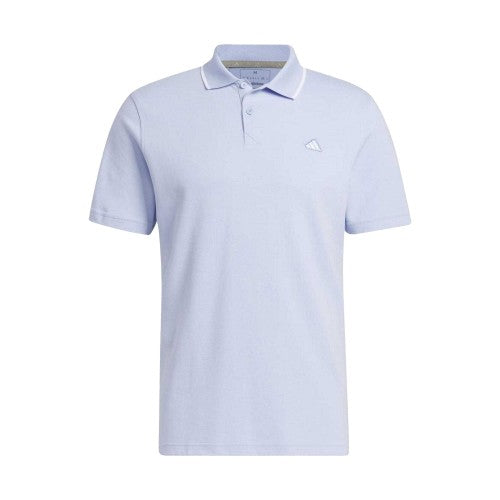 Front - Adidas Mens Pique Golf Polo Shirt