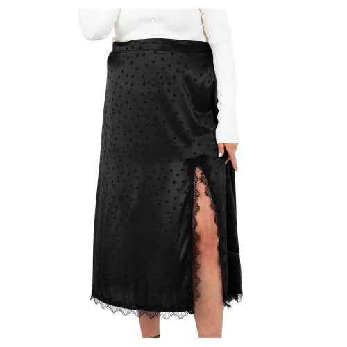 Front - Lovedrobe Womens/Ladies Polka Dot Regular Midi Skirt