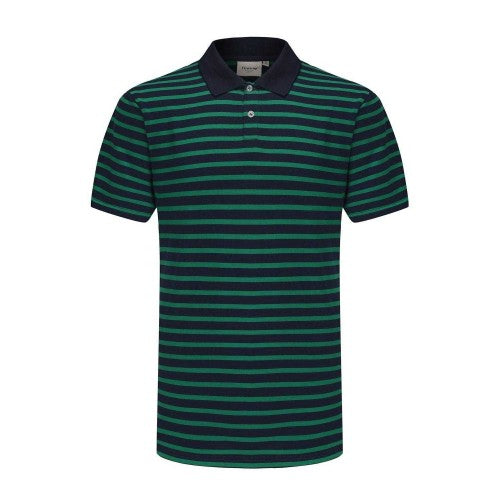 Front - Firetrap Mens Classic Striped Polo Shirt