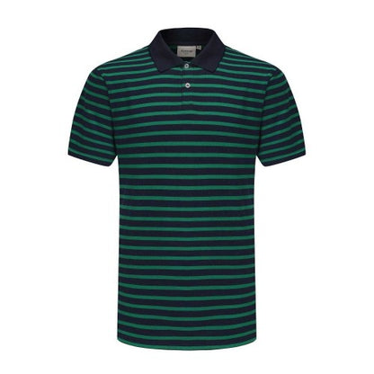 Front - Firetrap Mens Classic Striped Polo Shirt