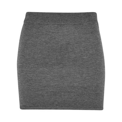 Front - Jack Wills Womens/Ladies Knitted Slim Mini Skirt