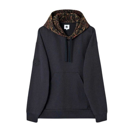 Front - Pretty Green Mens Parthian Cotton Blend Drawstring Hoodie