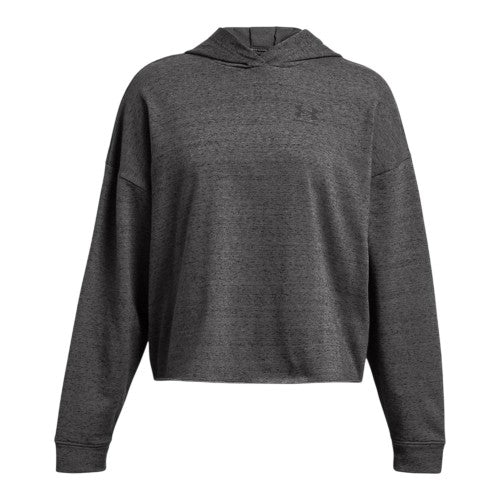 Front - Under Armour Womens/Ladies Rival Terrycloth Oversized Hoodie