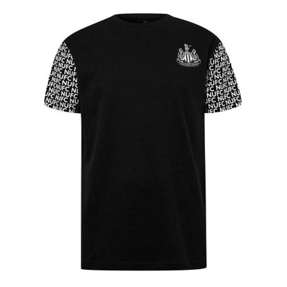 Front - Source Lab Mens Newcastle United FC T-Shirt