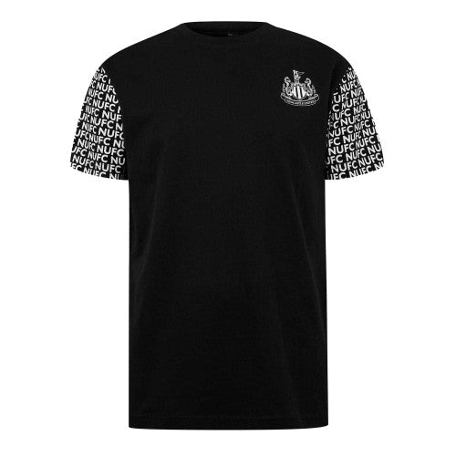 Front - Source Lab Mens Newcastle United FC T-Shirt