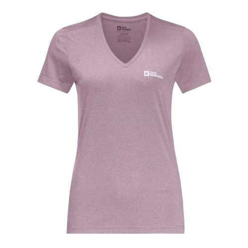 Front - Jack Wolfskin Womens/Ladies Crosstrail Lightweight T-Shirt