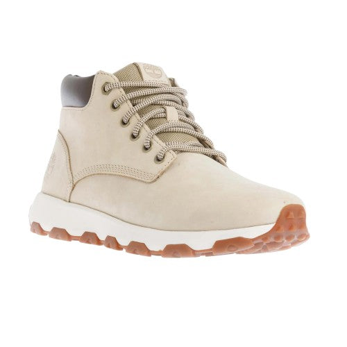 Front - Timberland Mens Winsor Park Mid Cut Lace Up Hiking Boots