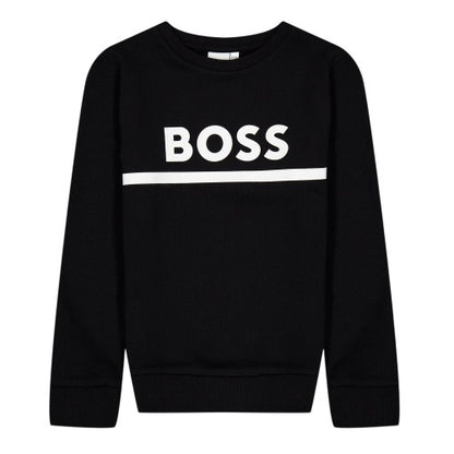 Front - Boss Childrens/Kids Crew Neck Sweatshirt