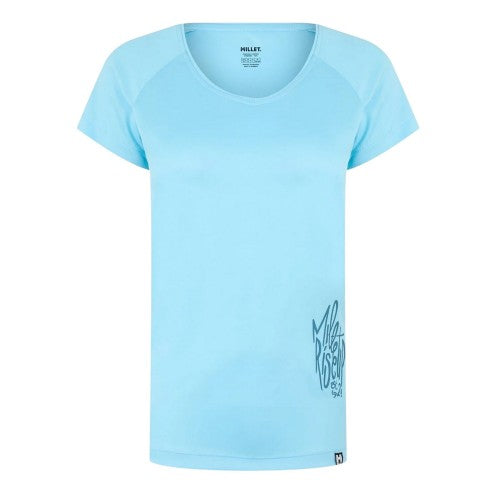 Front - Millet Womens/Ladies Scoop Neck Trekking T-Shirt