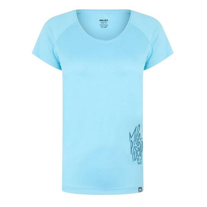 Front - Millet Womens/Ladies Scoop Neck Trekking T-Shirt