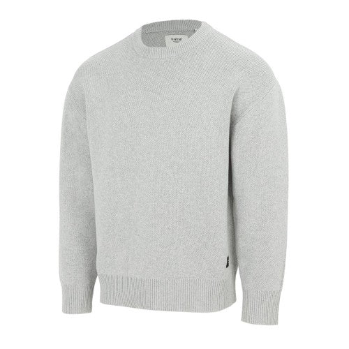 Front - Firetrap Mens Knitted Cotton Crew Neck Sweatshirt