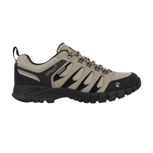 Front - Gelert Mens Ridgeway Leather Lace Up Hiking Boots