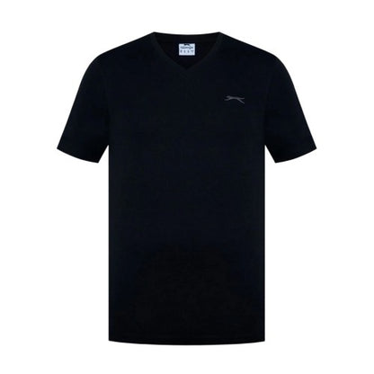 Front - Slazenger Mens Embroidered Logo Cotton T-Shirt
