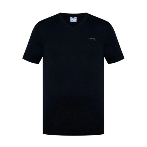 Front - Slazenger Mens Embroidered Logo Cotton T-Shirt
