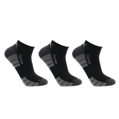 Front - Slazenger Mens Cushioned Trainer Socks (Pack of 3)
