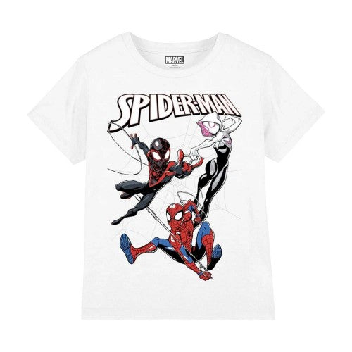 Front - Spider-Man: Miles Morales Childrens/Kids Characters T-Shirt