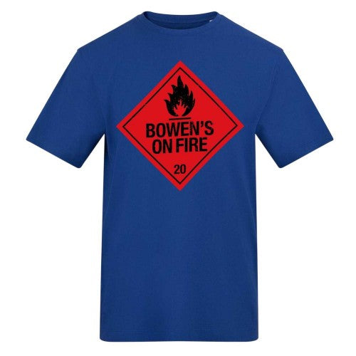 Front - AWD Unisex Adult Bowen´s On Fire T-Shirt