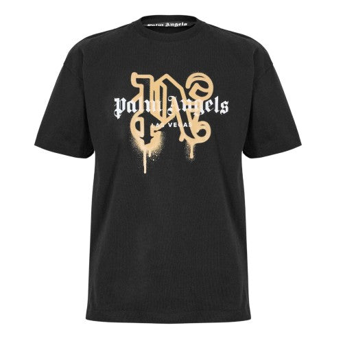 Front - Palm Angels Unisex Adult Las Vegas Spray T-Shirt