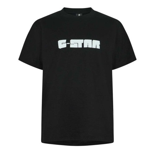 Front - G-Star Mens Script Regular T-Shirt