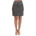 Front - Ted Baker Womens/Ladies Sanniaa Metallic Knitted Mini Skirt