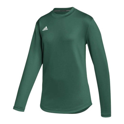 Front - Adidas Womens/Ladies Fleece Regular Long-Sleeved Fleece Top
