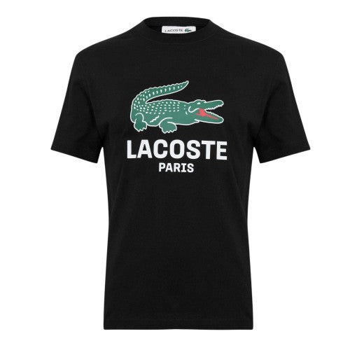 Front - Lacoste Mens Paris Logo T-Shirt