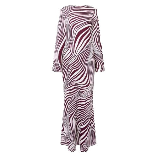 Front - French Connection Womens/Ladies Ziggy Crew Neck Maxi Dress