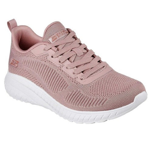 Front - Skechers Womens/Ladies Bobs Squad Chaos Face Off Trainers