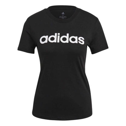Front - Adidas Womens/Ladies Logo T-Shirt