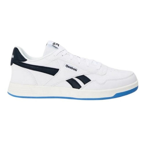 Front - Reebok Unisex Adult Court Advance Leather Flat Trainers