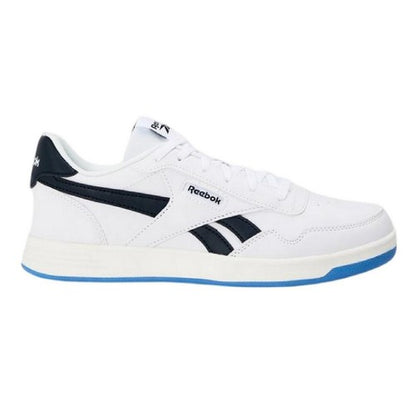Front - Reebok Unisex Adult Court Advance Leather Flat Trainers