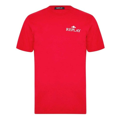 Front - Replay Mens Small Logo T-Shirt