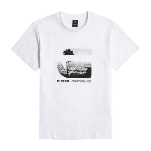 Front - G-Star Mens Los Angeles T-Shirt